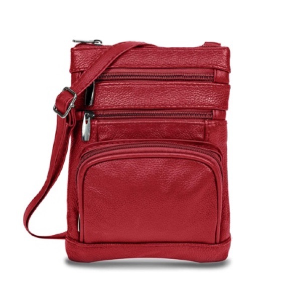 Handbags - Super Soft Leather Plus Size Crossbody